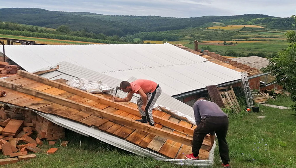 Svilos Unwetter Dach4