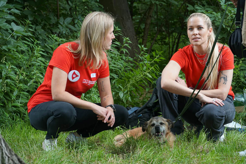 Aca Barkdate Conny Sporrer Und Katja Staud Mit Senior Hund Dobby Foto Olivia Kainz 2